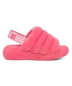 UGG Fluff Yeah Sheepskin Slingback Slippers Pink Rose -UGG Online Shop unnamed file 105
