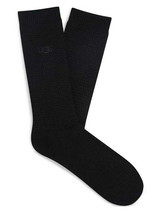 UGG Classic Wool Boot Sock For Men Grey Heather 2 UGG Classic Wool Boot Sock For Men Grey Heather - Image 2