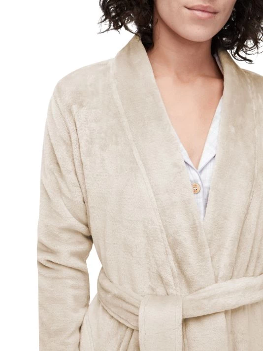 UGG Marlow Double Face Fleece Robe Dusk 4 UGG Marlow Double Face Fleece Robe Dusk - Image 4