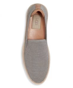 UGG Sammy Slip-On Metallic Knit Sneakers Grey -UGG Online Shop unnamed file 1086