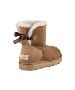 UGG Mini Bailey Bow II Suede Ankle Boots Chestnut -UGG Online Shop unnamed file 1174