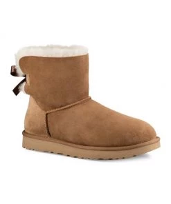 UGG Mini Bailey Bow II Suede Ankle Boots Chestnut -UGG Online Shop unnamed file 1178