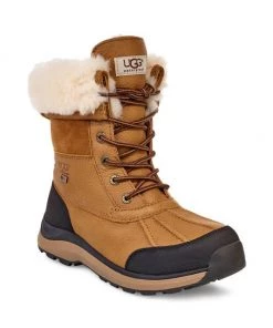 UGG Adirondack III Faux Shearling-Lined Leather Boots