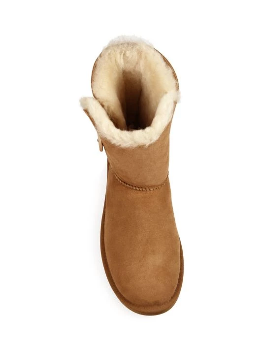 UGG Bailey Button II Sheepskin-Lined Suede Boots Chestnut 5 UGG Bailey Button II Sheepskin-Lined Suede Boots Chestnut - Image 5