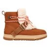 UGG Classic Weather Faux Fur-Trimmed Leather Hiking Boots