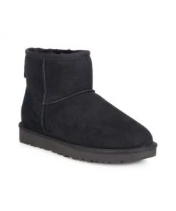 UGG Classic Heritage Mini II Sheepskin-Lined Suede Boots Grey -UGG Online Shop unnamed file 13