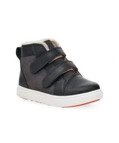 UGG Baby's And Kid's Rennon Faux-Fur II Sneakers For Kids Black