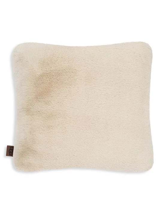 UGG Euphoria Faux Fur Down Pillow Snow 4 UGG Euphoria Faux Fur Down Pillow Snow - Image 4