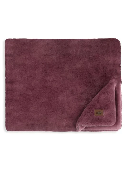 UGG Euphoria Faux Fur Throw Eucalyptus 1 UGG Euphoria Faux Fur Throw Eucalyptus