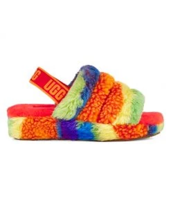 UGG Fluff Yeah Faux Sheepskin Slingback Slippers
