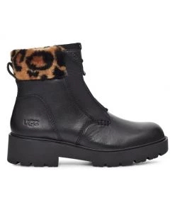 UGG Czeriesa Panther Print Leather Boots