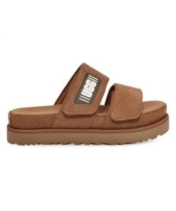 UGG Greer Leather Platform Slides Chestnut -UGG Online Shop unnamed file 1421