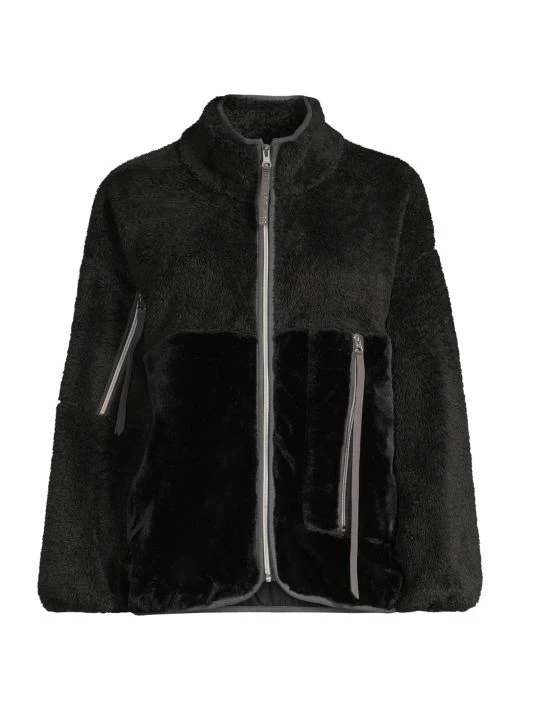 UGG Marlene Faux Shearling Jacket Black 3 UGG Marlene Faux Shearling Jacket Black - Image 3