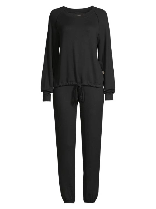 UGG Gable 2-Piece Sweatshirt & Jogger Set Black 3 UGG Gable 2-Piece Sweatshirt & Jogger Set Black - Image 3