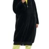 UGG Koko Oversized Faux Fur Coat Ink Black