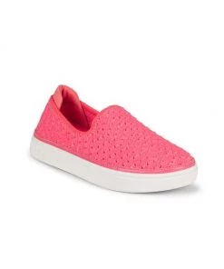 UGG Little Girl's & Girl's Caplan Metallic Slip-On Sneakers For Kids