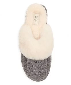 UGG Cozy Sheepskin-Lined Knit Slippers -UGG Online Shop unnamed file 158