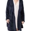 UGG Miranda Hooded Fleece Robe Indigo