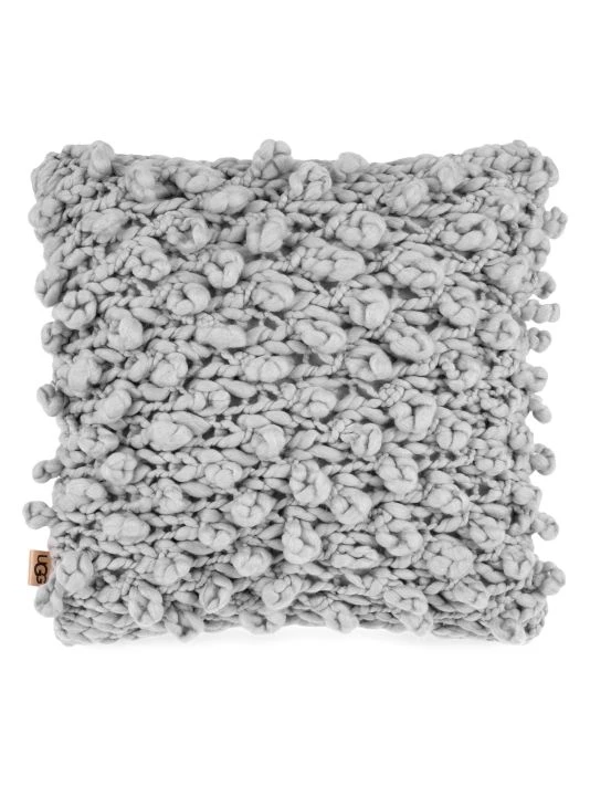 UGG Yasmin Knit Loop Throw Pillow Snow 3 UGG Yasmin Knit Loop Throw Pillow Snow - Image 3