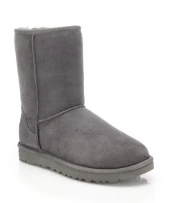 UGG Classic Short II Sheepskin-Lined Suede Boots Chocolate