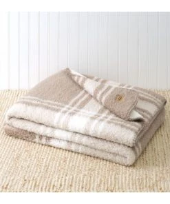 UGG Hailey Plaid Plush Throw Blanket Seal -UGG Online Shop unnamed file 254
