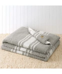 UGG Hailey Plaid Plush Throw Blanket Seal -UGG Online Shop unnamed file 255