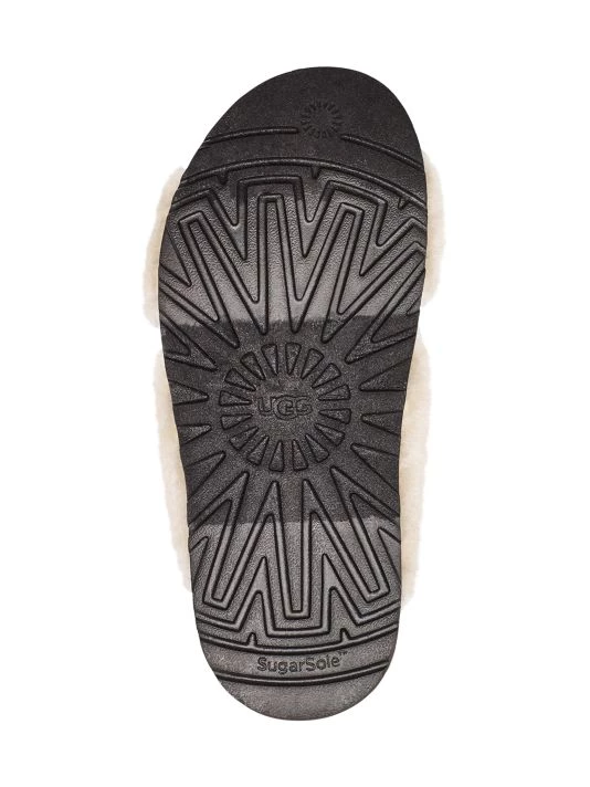 UGG Fuzz Sugar Cross Silde Sandals 6 UGG Fuzz Sugar Cross Silde Sandals - Image 6