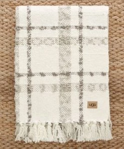 UGG Gracie Plaid Throw Blanket Snow -UGG Online Shop unnamed file 372