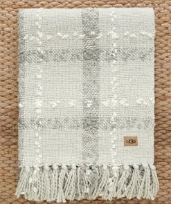 UGG Gracie Plaid Throw Blanket Snow -UGG Online Shop unnamed file 374