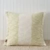 UGG Finch Heathered Stripe Pillow Snow Lemon