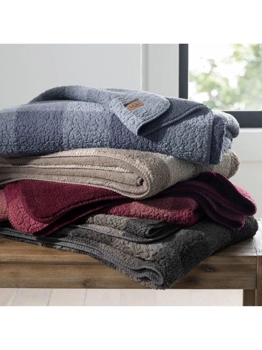 UGG Athena Buffalo Plaid Throw 2 UGG Athena Buffalo Plaid Throw - Image 2