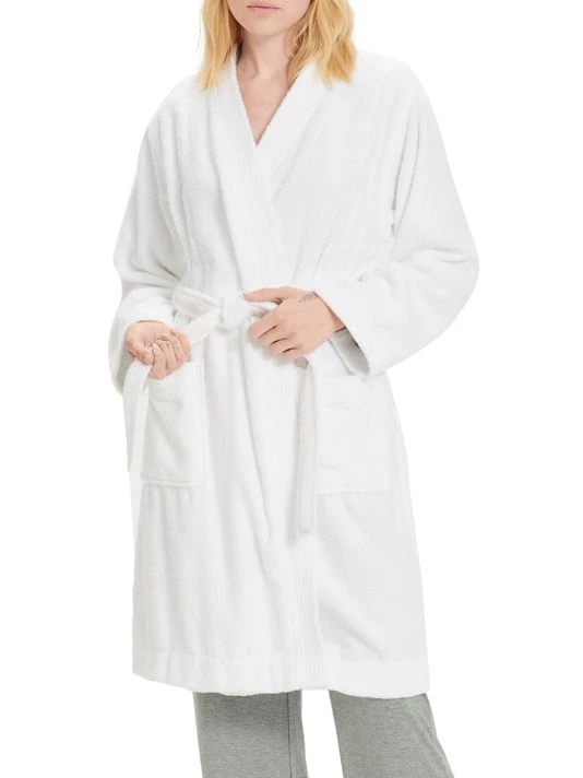 UGG Lorie Terry Robe White 1 UGG Lorie Terry Robe White