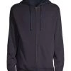 UGG Gordon Faux Fur-Lined Hoodie For Men Black