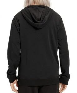 UGG Gordon Faux Fur-Lined Hoodie For Men Black -UGG Online Shop unnamed file 446