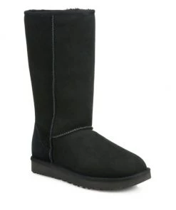 UGG Classic Tall II Shearling-Lined Suede Boots Chestnut