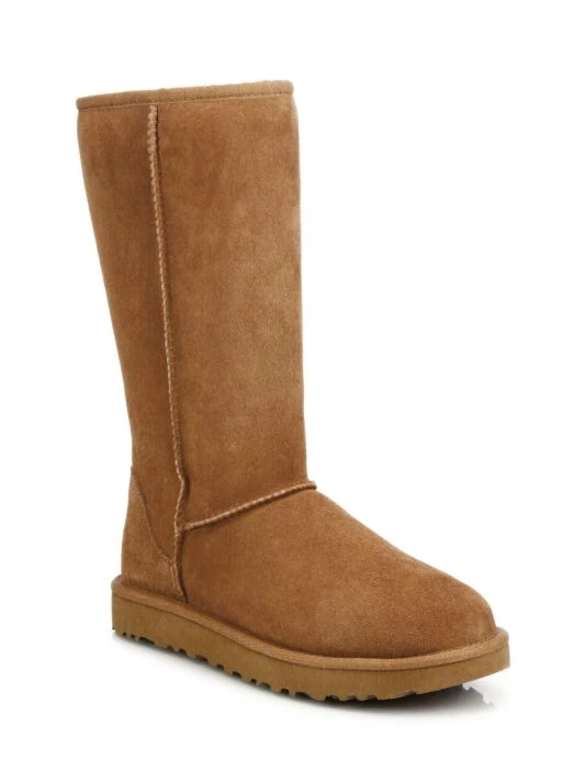 UGG Classic Tall II Shearling-Lined Suede Boots Chestnut 7 UGG Classic Tall II Shearling-Lined Suede Boots Chestnut - Image 7