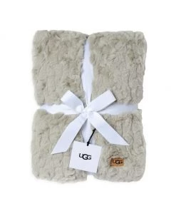 UGG Amanda Throw Blanket Stone