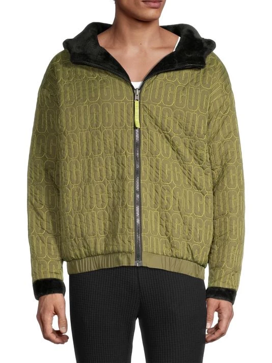 UGG Kairo Faux Shearling Zip-Up Jacket For Men 6 UGG Kairo Faux Shearling Zip-Up Jacket For Men - Image 6