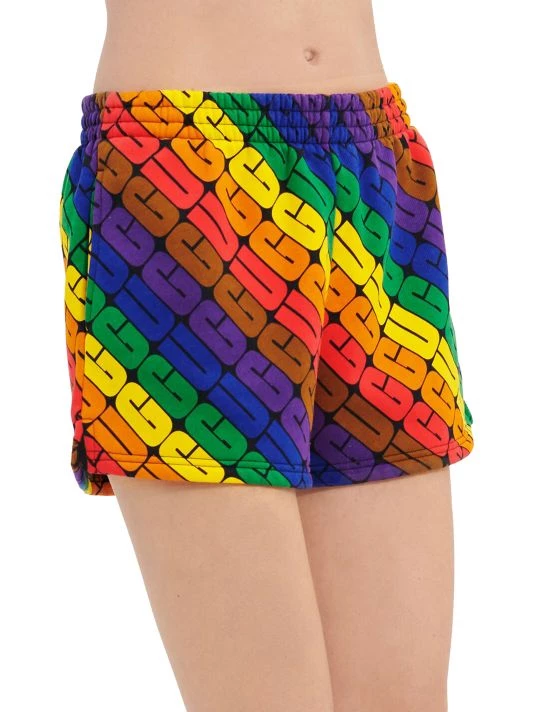 UGG Noni Pride Cotton Fleece Shorts 3 UGG Noni Pride Cotton Fleece Shorts - Image 3