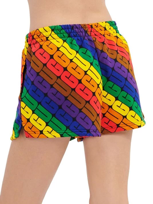 UGG Noni Pride Cotton Fleece Shorts 4 UGG Noni Pride Cotton Fleece Shorts - Image 4