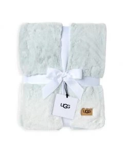 UGG Elliora Throw Blanket Dark Ice