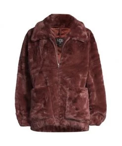 UGG Kianna Faux Fur Jacket Cola -UGG Online Shop unnamed file 729