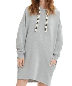 UGG Aderyn Hoodie Dress Grey Heather
