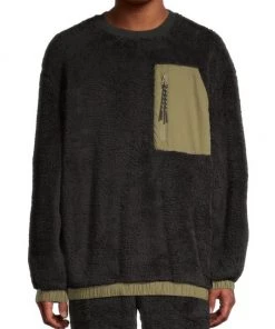 UGG Niko Faux Shearling Crewneck Sweater For Men -UGG Online Shop unnamed file 764