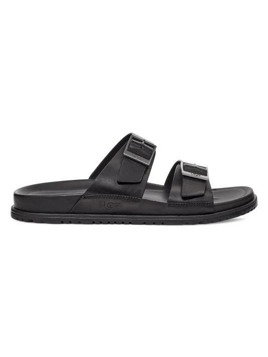 UGG Wainscott Leather Buckle Slides For Men Cognac 8 UGG Wainscott Leather Buckle Slides For Men Cognac - Image 8