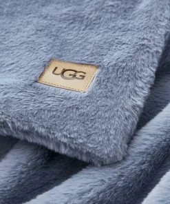 UGG Lanai Faux Fur Throw Chambray -UGG Online Shop unnamed file 824