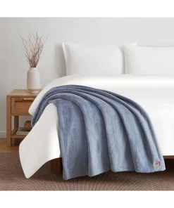 UGG Lanai Faux Fur Throw Chambray -UGG Online Shop unnamed file 825