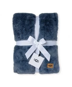 UGG Lanai Faux Fur Throw Chambray -UGG Online Shop unnamed file 828