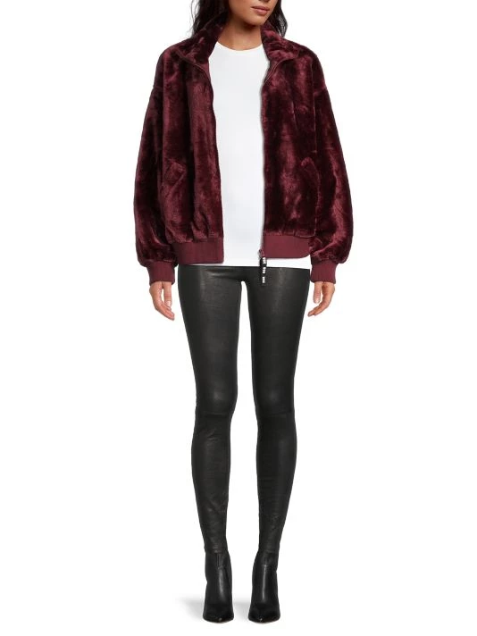 UGG Laken Faux Shearling Zip Jacket 2 UGG Laken Faux Shearling Zip Jacket - Image 2