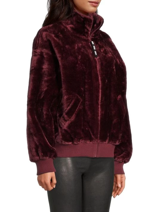 UGG Laken Faux Shearling Zip Jacket 4 UGG Laken Faux Shearling Zip Jacket - Image 4